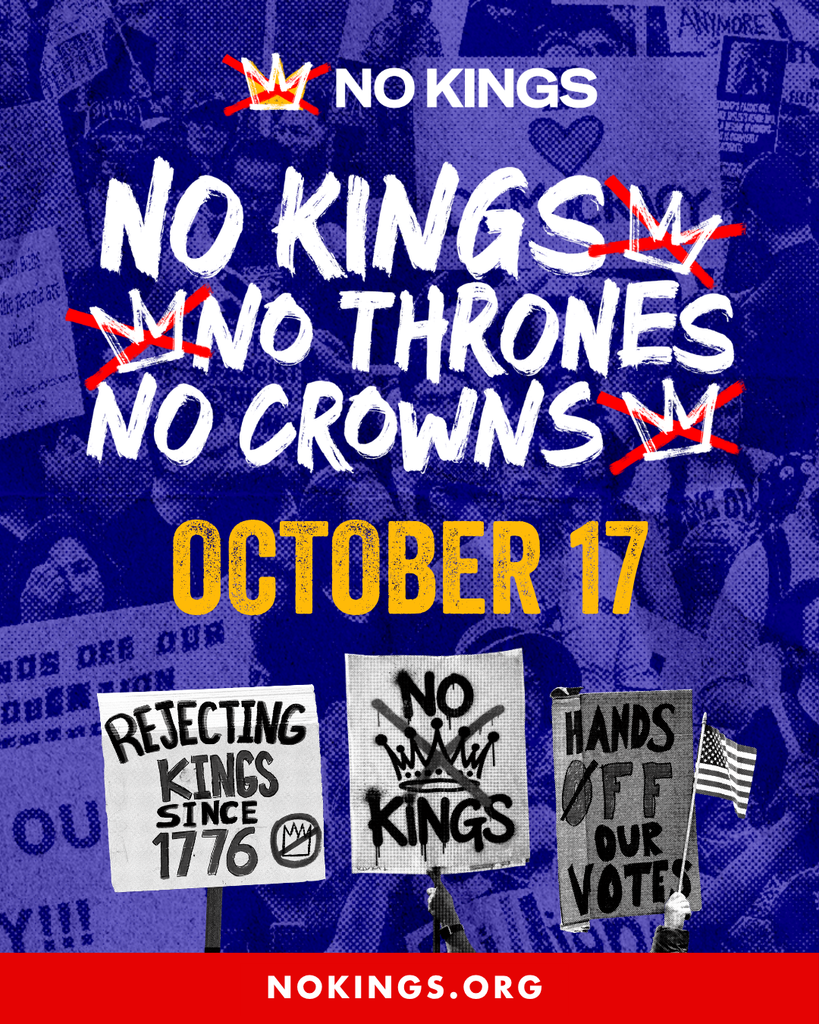 No Kings Protest OCT 17, 2026 Orlando City Hall